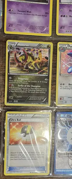 2013 BW Plasma Blast Pokemon Card Lot - 26 Cards (Holos and Rares!) - Image 4