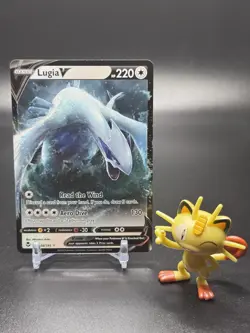 Lugia V 138/195 Pokemon Swsh12: Sword & Shield - Silver Tempest Holo - NM - Image 1