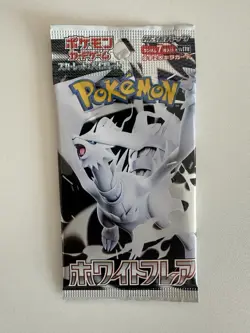 Japanese White Flare Booster Pack SV11W - Pokemon Factory Sealed - US Seller! - Image 1
