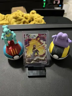 Pikachu VMAX TG17/TG30 Swsh11: Lost Origin Trainer Gallery Full Art Holo Card - Image 1