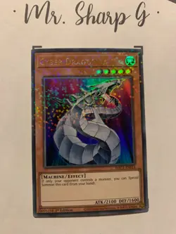 CYBER DRAGON - 1st EDITION HAC1-EN014 ENGLISH YuGi-Oh! CARD ULTRA RARE HOLO - Image 2