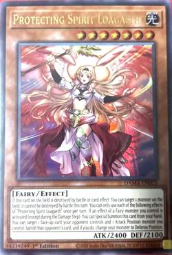 Protecting Spirit Loagaeth - [DAMA-EN025] Ultra Rare 1st Edition YuGiOh TCG Card - Image 1