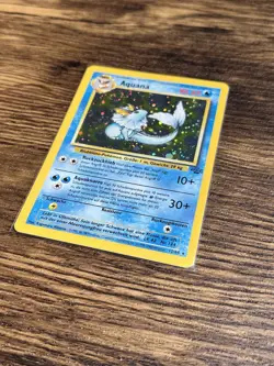 Aquana Jungle Holo Deutsch Swirl LP/NM Vintage Pokemon Karte - Image 2