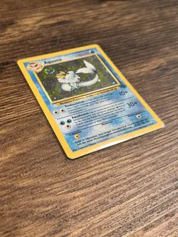 Aquana Jungle Holo Deutsch Swirl LP/NM Vintage Pokemon Karte - Image 3