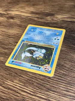 Aquana Jungle Holo Deutsch Swirl LP/NM Vintage Pokemon Karte - Image 4