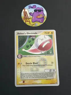 Pokemon TCG Holon's Electrode 21/113 - World Championships Non Holo Card NM - Image 1