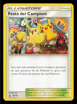 Pokemon Card Champions Festival Italian SM148 World Championships Promo LP 2018 - Image 1