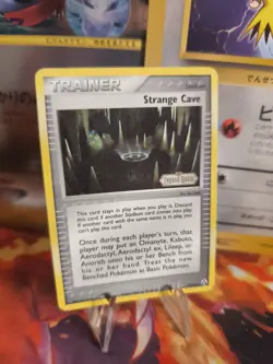 Pokemon Karte Card Strange Cave Ex Legend Maker Reverse Stamp Holo Exc English - Image 1