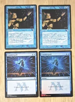 Magic: The Gathering Counterspell Card Lot - 7th Edition, 8th Edition x4 - Image 1