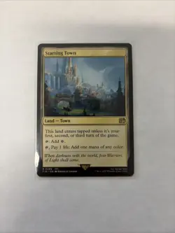 MTG - Starting Town - Land - FIN #289 - Rare - Image 1