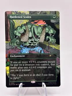 Hardened Scales 2365 Foil Ninja Turtles Secret Lair Drop SLD MTG NM - Image 1