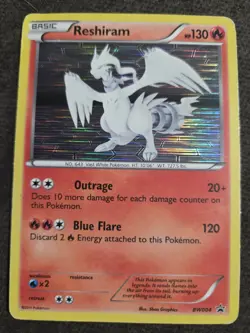 Reshiram BW004 - Black & White Black Star Promo Holo Pokemon Card Pokemon TCG - Image 1