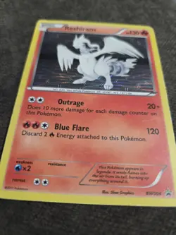 Reshiram BW004 - Black & White Black Star Promo Holo Pokemon Card Pokemon TCG - Image 2