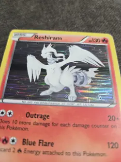 Reshiram BW004 - Black & White Black Star Promo Holo Pokemon Card Pokemon TCG - Image 3