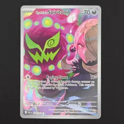 Pokemon TCG Card Cynthia's Spiritomb 244/217 Ascended Heroes IR - NM - Image 1