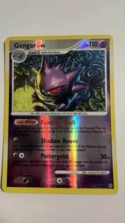 Pokemon - Gengar 18/100 Stormfront (2008) - Reverse Holo Rare - NM - Image 1