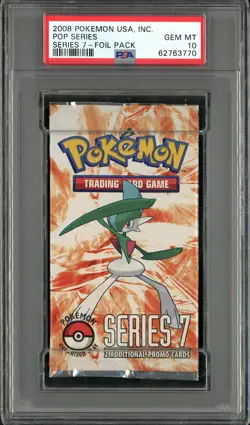 2008 Pokemon POP Series 7 Foil Booster Gallade Art PSA 10 GEM MINT - Image 1
