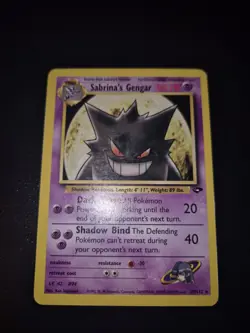 Pokemon - Sabrina's Gengar 29/132 Rara Non Holo Gym Challenge - Vintage - Image 1