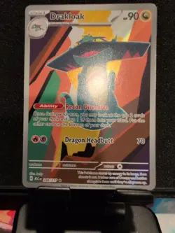 Pokemon TCG Drakloak 248/217 Ultra Rare Full Art Ascended Heroes NM Pack Fresh - Image 2