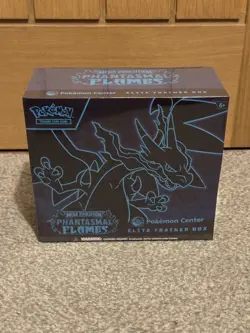 Pokemon TCG - Phantasmal Flames Pokemon Center ETB - New & Sealed - Image 1