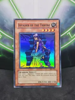 Yugioh Invader of the Throne SRL-026 Super Rare NM - Image 1