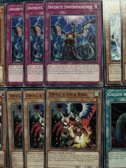 YuGiOh Handtrap Staple Ash Blossom Infinite Impermanence Veiler Droll Crossout - Image 3