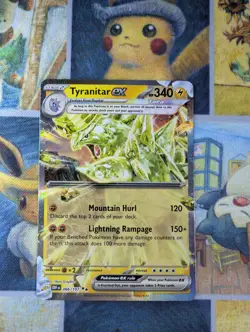 Tyranitar ex 66/197 Double Rare Holo Obsidian Flames Pokemon TCG Card NM - Image 1