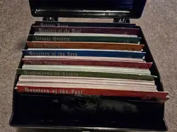 Weird N Wild Creatures Cards and Box Set 529 Cards Incomplete FREE SHIPPING - Image 2
