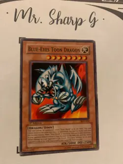 BLUE-EYES TOON DRAGON - 1st EDITION SDP-020 ENGLISH Yu-Gi-Oh! CARD COMMON - Image 3