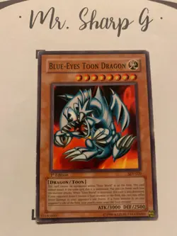 BLUE-EYES TOON DRAGON - 1st EDITION SDP-020 ENGLISH Yu-Gi-Oh! CARD COMMON - Image 4