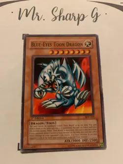 BLUE-EYES TOON DRAGON - 1st EDITION SDP-020 ENGLISH Yu-Gi-Oh! CARD COMMON - Image 5