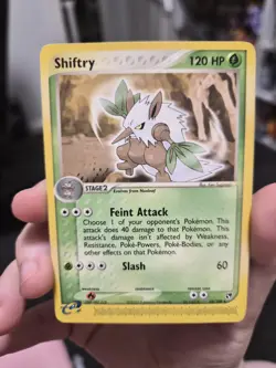 Shiftry 22/100 Unlimited Pokemon Ex Sandstorm Card LP - Image 1
