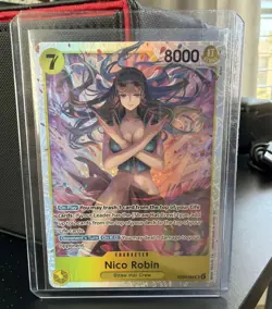 Bandai EB03 One Piece Card Game Nico Robin Freshly Opened NM - Image 1