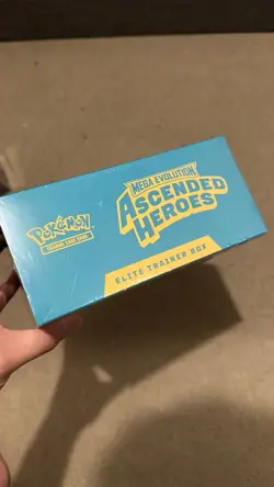 Pokemon TCG Ascended Hero’s Elite Trainer Box Small Tear - Image 5