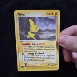 Pokemon EX Sandstorm 2003 Pichu 20/100 Non Holo Rare LP - Image 1