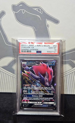 2017 Pokemon Sun & Moon Zoroark GX Shining Legends # 53 PSA 10 Gem Mint Low Pop - Image 5
