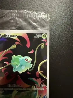 Pokemon TCG Bulbasaur Promo Mega Evolution Stamp 133/132 Sealed - Image 2