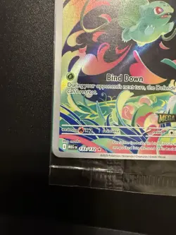 Pokemon TCG Bulbasaur Promo Mega Evolution Stamp 133/132 Sealed - Image 4
