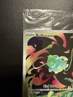 Pokemon TCG Bulbasaur Promo Mega Evolution Stamp 133/132 Sealed - Image 5