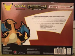 Pokemon Celebrations 25th Anniversary Lance's Charizard V Box 2021 - NEW SEALED! - Image 2