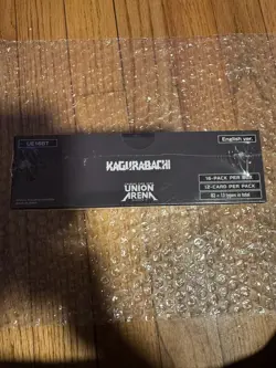 KAGURABACHI UNION ARENA BOOSTER BOX ENGLISH SEALED BANDAI ￼ - Image 2