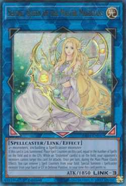 1X NM Selene, Queen of the Master Magicians - RA01-EN047 - Ultimate Rare 1st Ed - Image 1