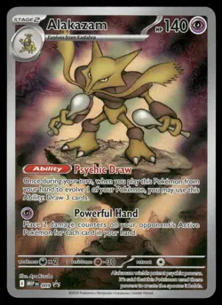 Pokemon Cards Alakazam 009 Mega Evolution Promo NM *2 - Image 1
