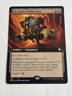MTG Magic the Gathering Card LP - Hexplate Wallbreaker - Image 1