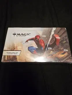 Magic: The Gathering Marvel Spider-Man Play Boosters Box Guaranteed Foil - Image 1