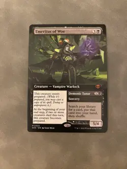 Emeritus of Woe (Extended Art) Secrets of Strixhaven Regular - Image 1