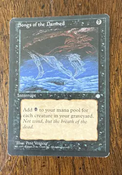 Songs of the Damned Ice Age Regular Magic, The Gathering MTG M/HP - Image 2