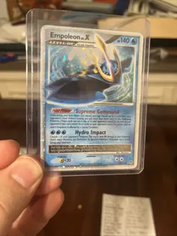 Pokemon TCG Empoleon LV.X Holo Rare Card Hologram Diamond & Pearl 120/130 4/130 - Image 2