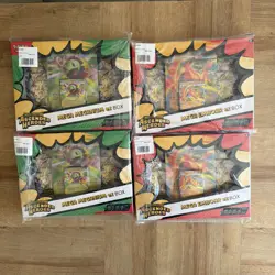 4x Pokemon TCG Ascended Heroes Mega Meganium &Emboar ex Box Bundle Sealed - Image 1