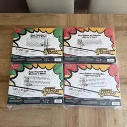 4x Pokemon TCG Ascended Heroes Mega Meganium &Emboar ex Box Bundle Sealed - Image 4